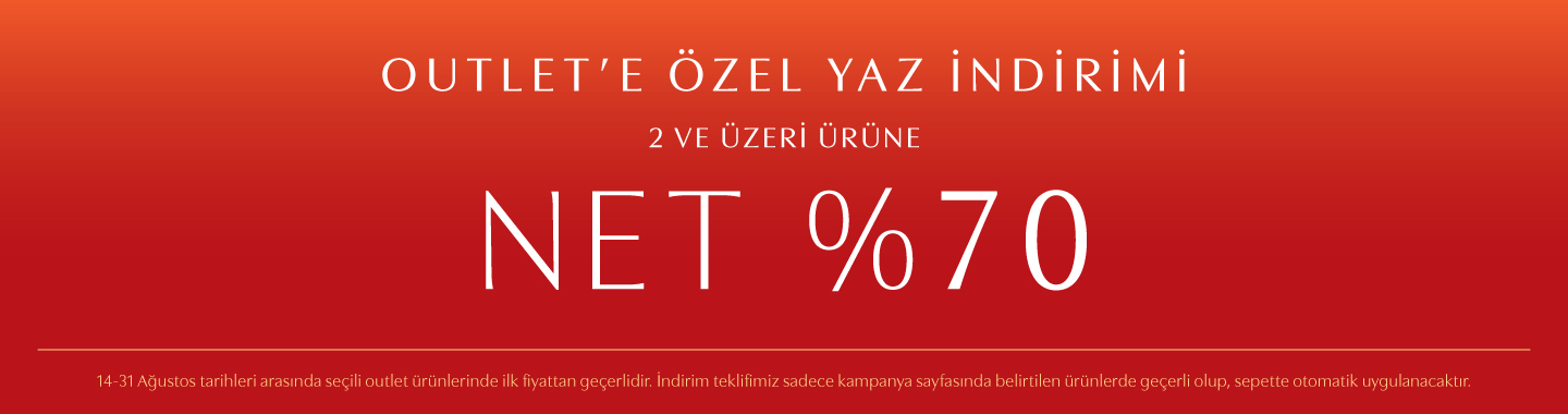 outlet 2 ürün 70 İndirim