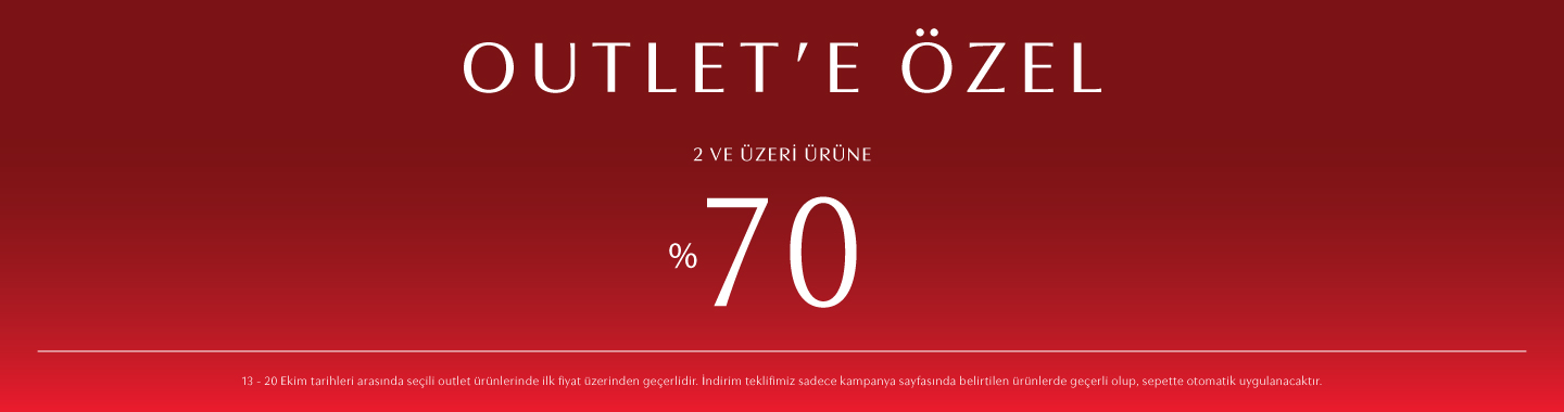 outlet 2 ürün 70 İndirim