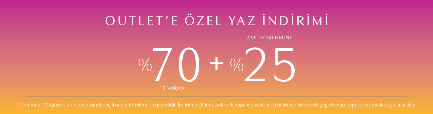 outlet 2 ürün 70 İndirim