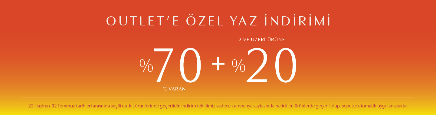 outlet 2 ürün 70 İndirim