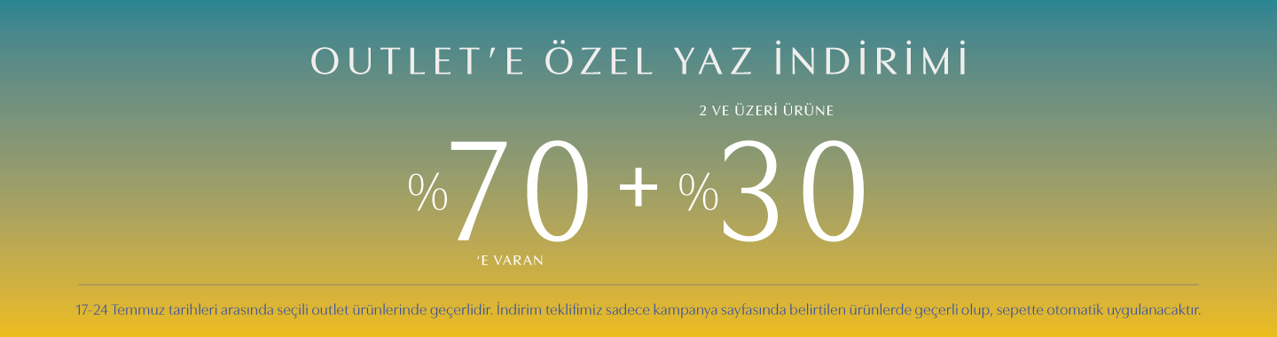 outlet 2 ürün 70 İndirim